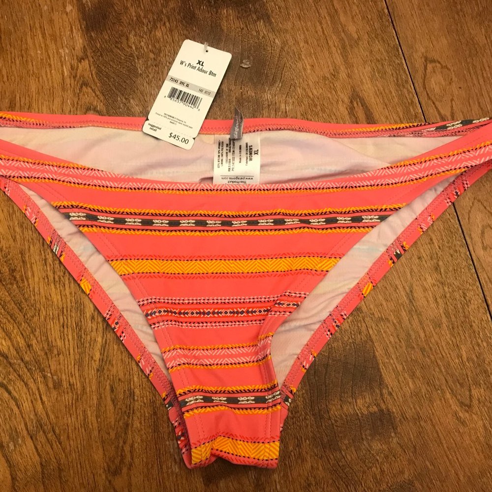 NWT Patagonia Adour Bikini Bottom - XL